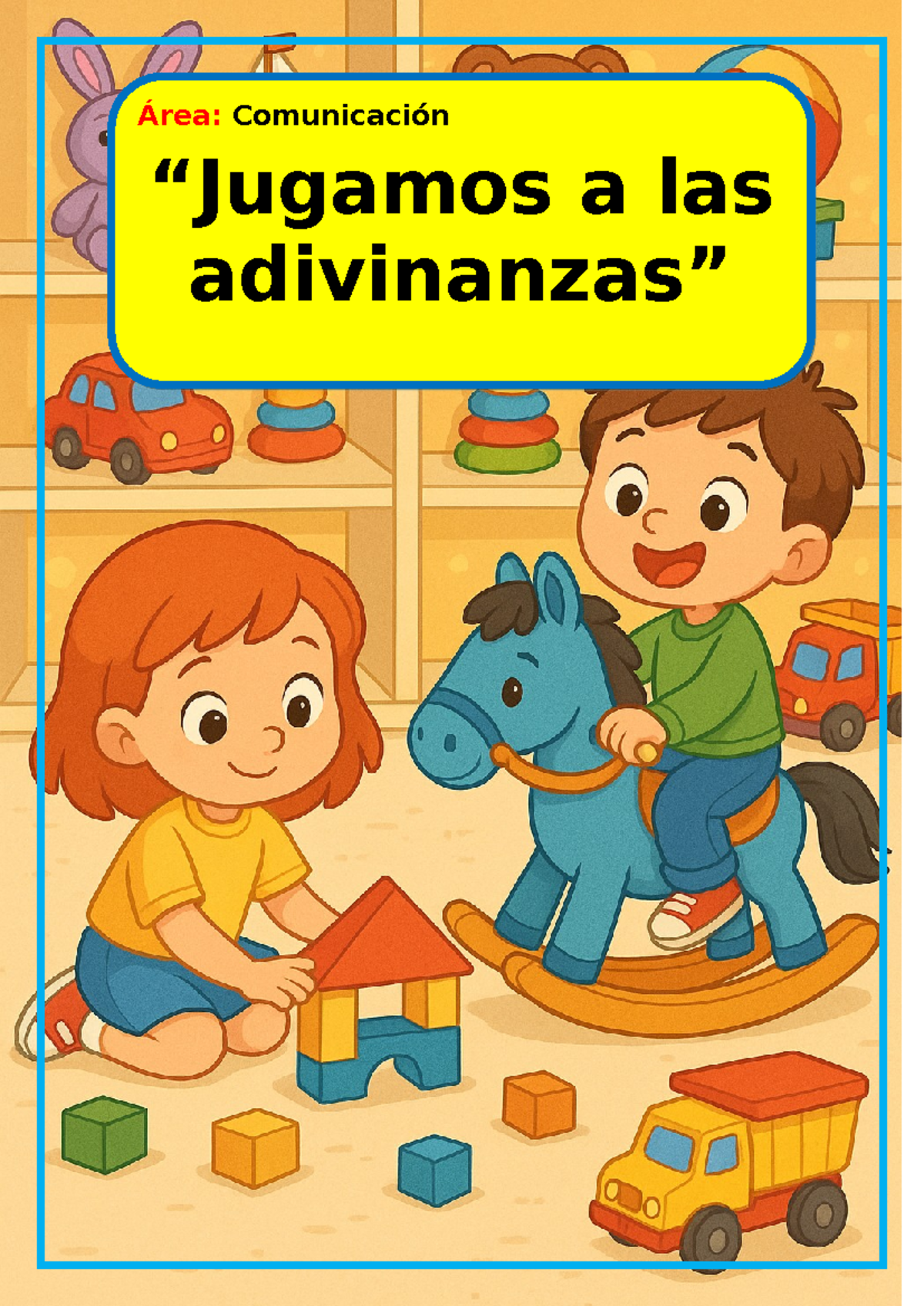 Sesión de Comunicación: Jugamos a las Adivinanzas en Inicial - Studocu