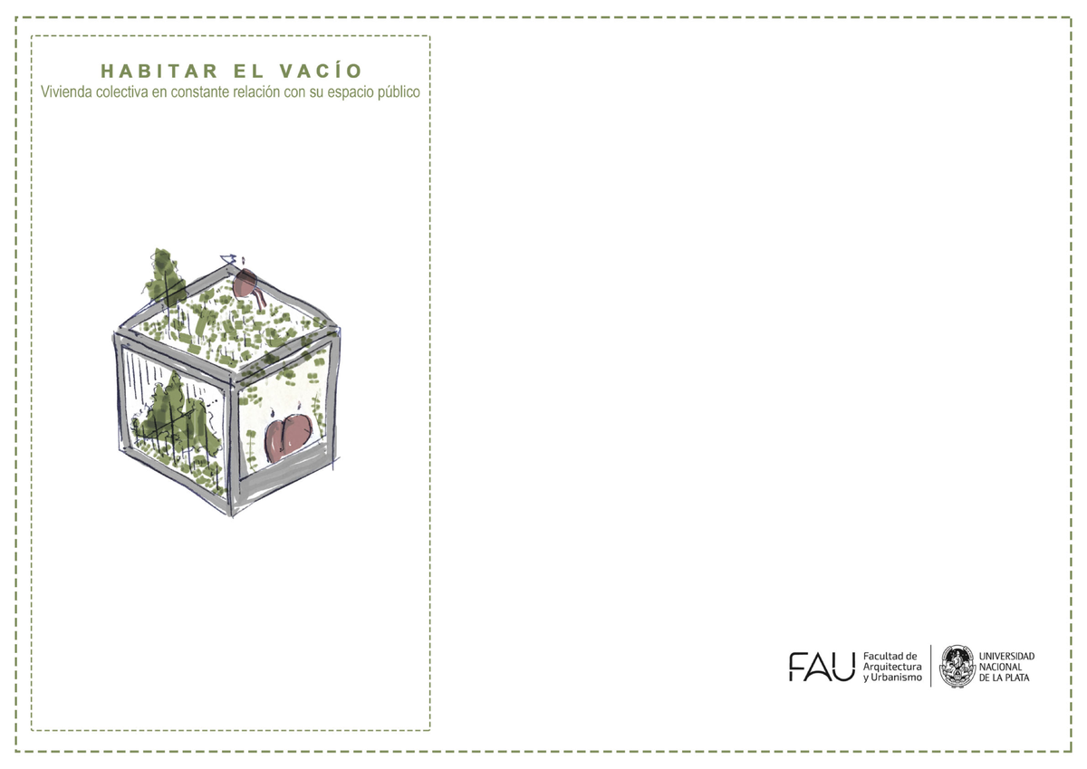 HABITAR EL VACÍO: Vivienda Colectiva y Espacio Público - Proyecto Final ...