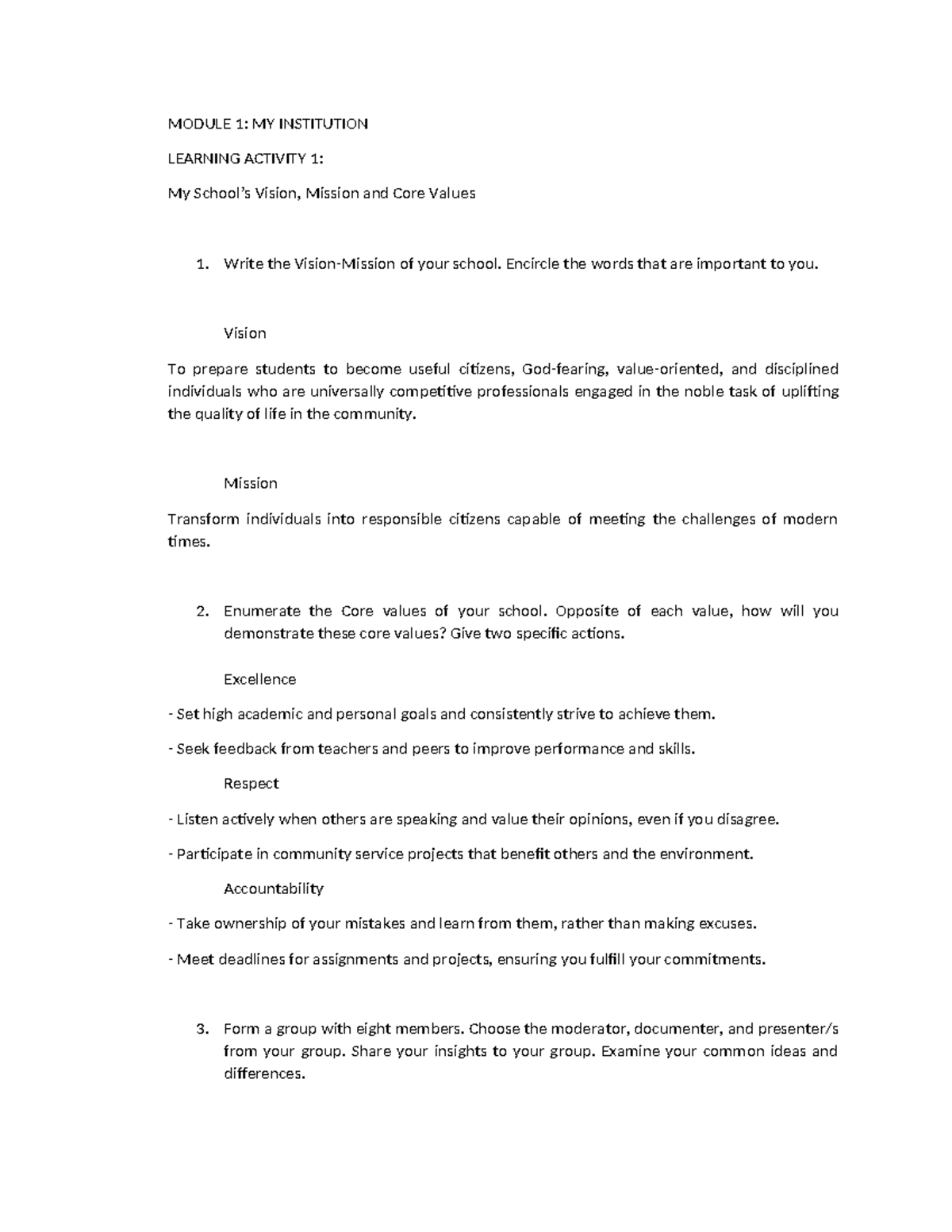 Module-1 - I want to review this module, let me download it - MODULE 1 ...