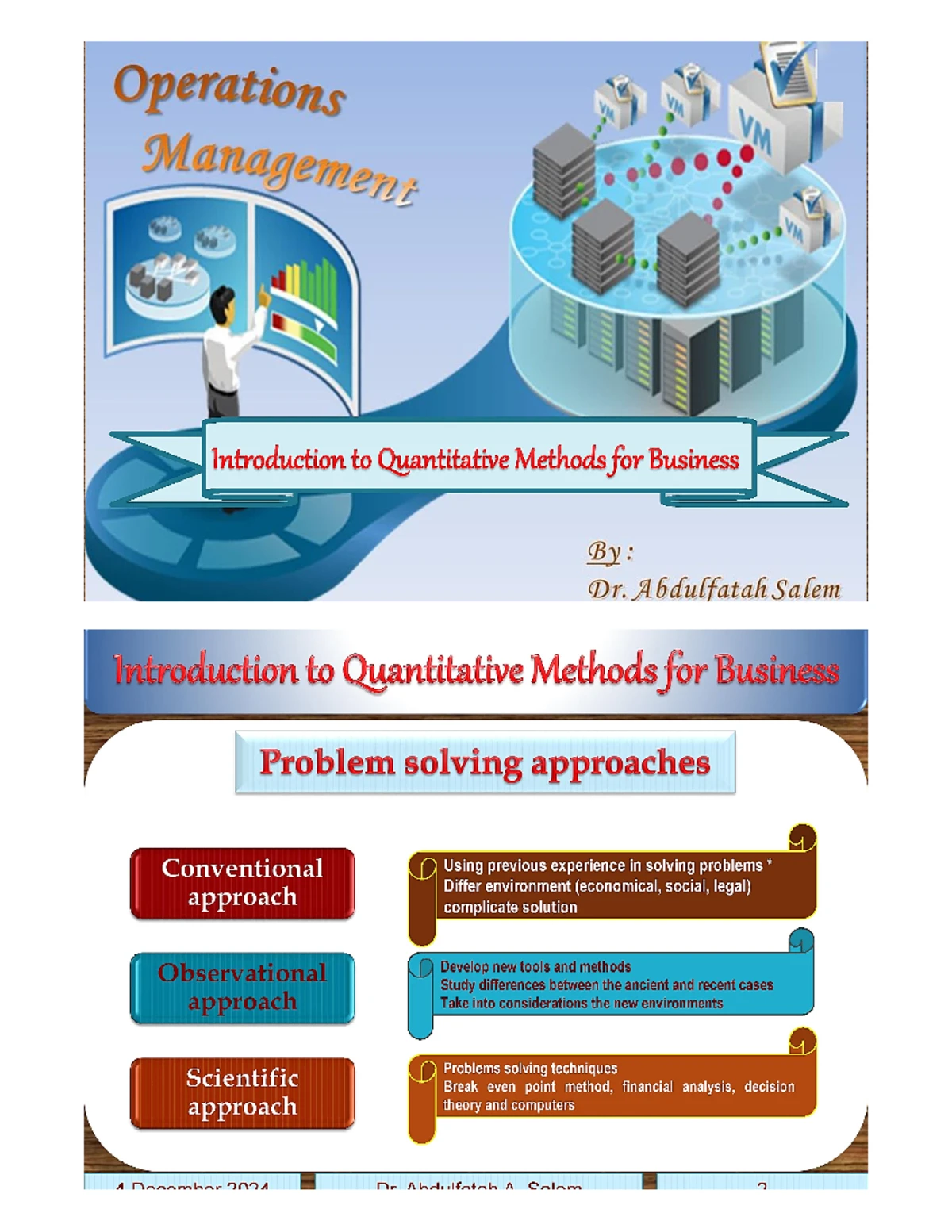 Transportation Model: Methods & Solutions Analysis (Operations VM ...