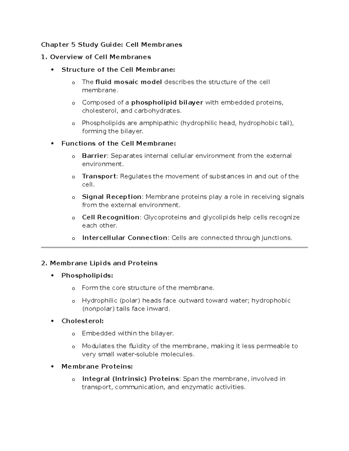 Chapter 7 Study Guide: Cellular Respiration & Fermentation Overview ...