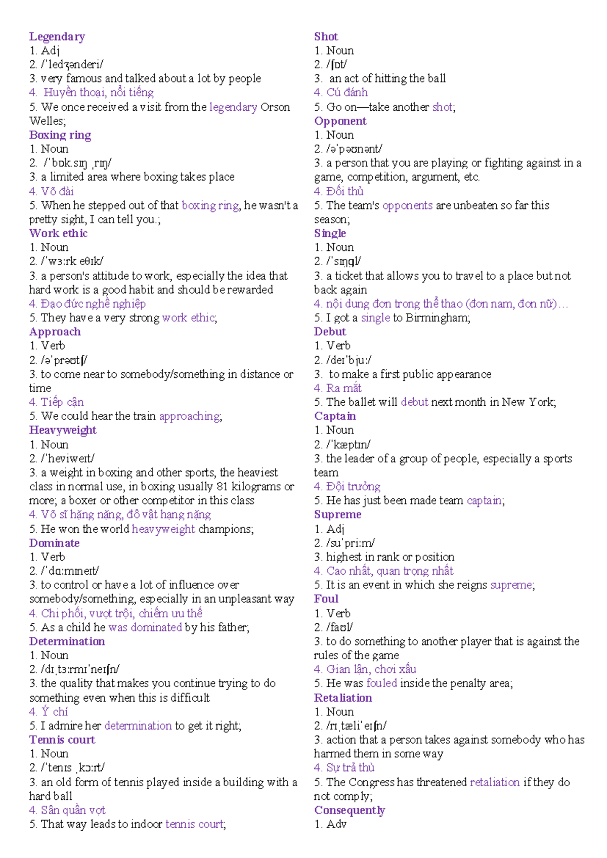 Unit 2 Vocabulary: Key Terms and Definitions for Study - Studocu