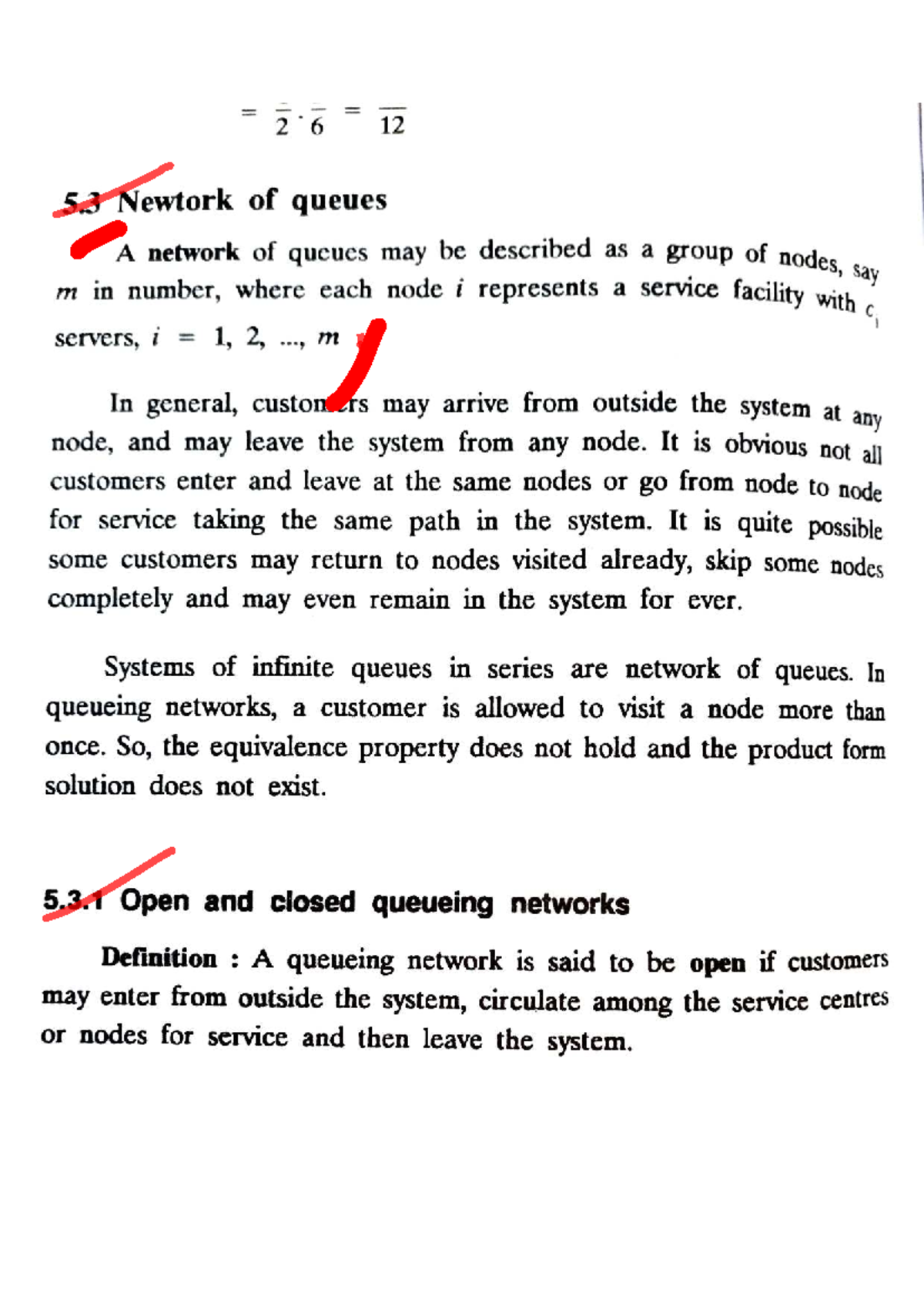 Advanced queueing models: Network of queues and Jackson networks - Studocu