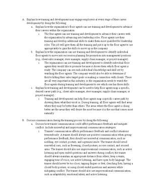 D353 Task 2 - Training Program Learning Objectives & Delivery Methods ...