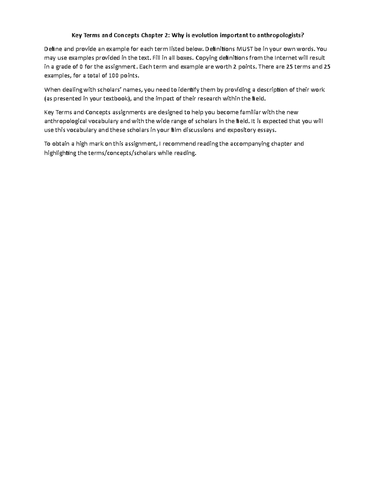 Key Terms and Concepts Chapter 2 Accessible - Key Terms and Concepts ...