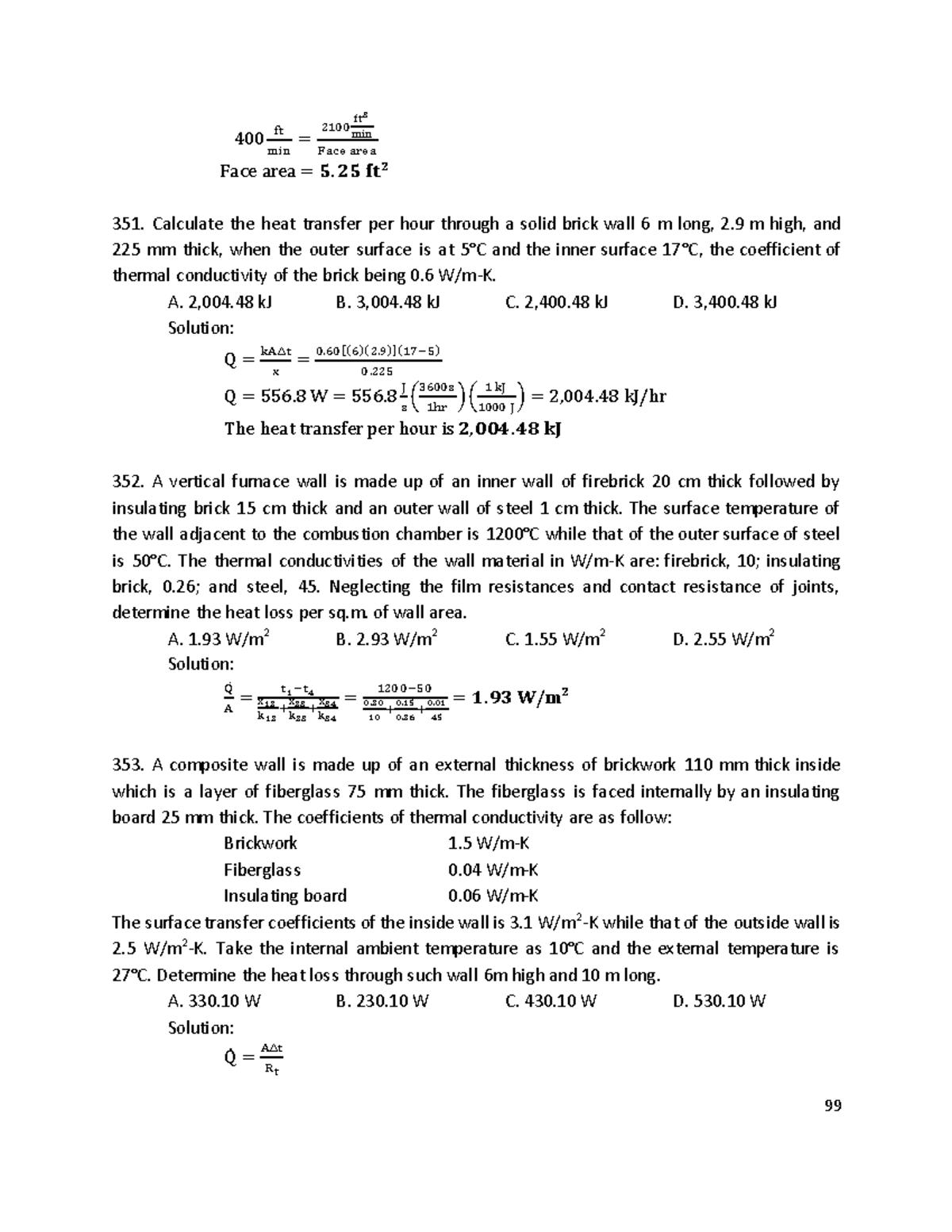 Thermal Conductivity & Heat Transfer: Analysis and Solutions 351-355 ...