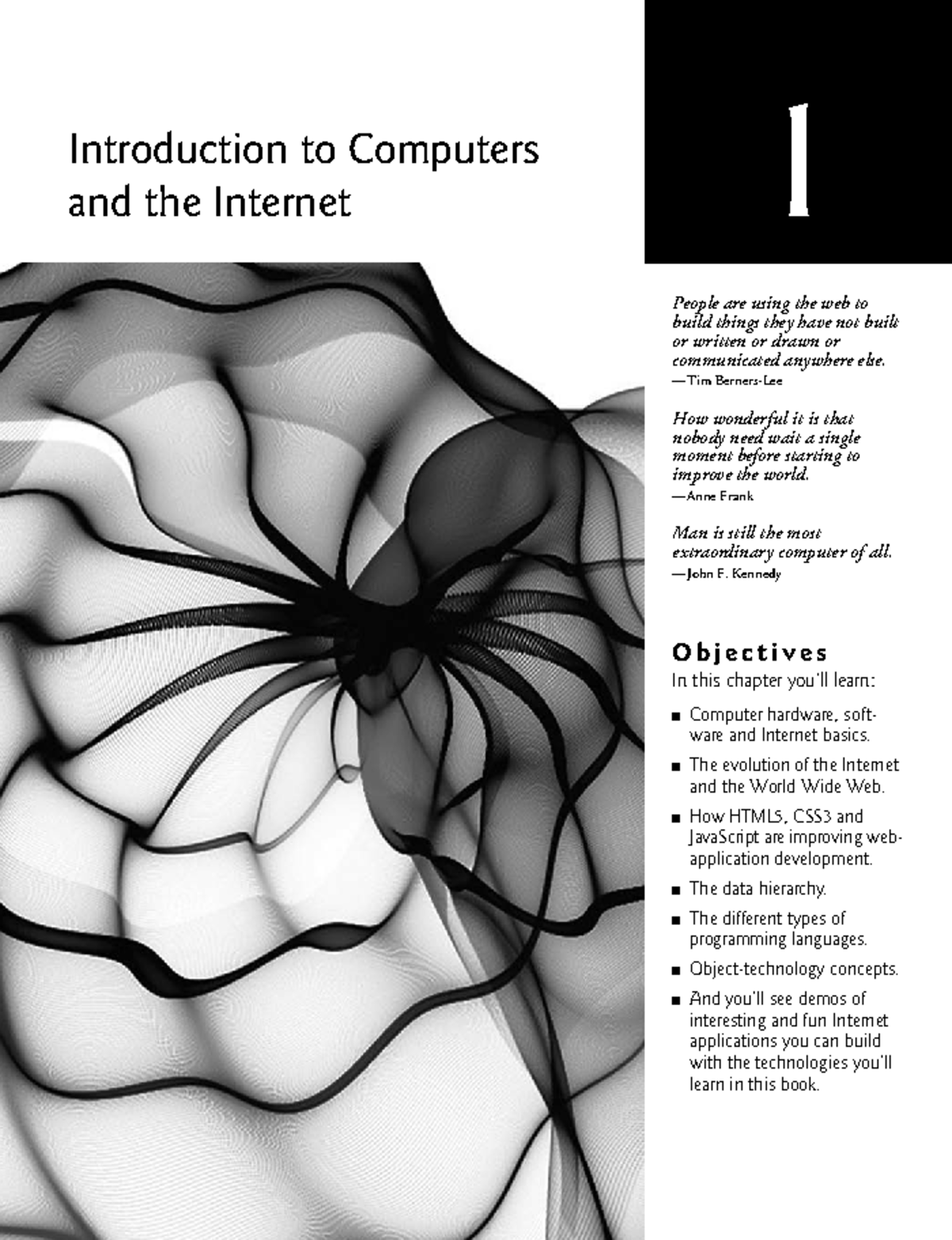 Chapter 01 - Introduction to Computers and the Internet - 1 ...
