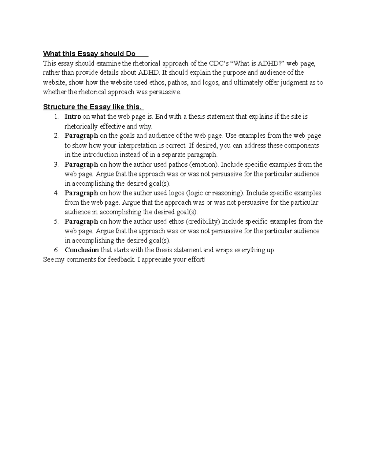 Commentary Essay Outline Notes on ADHD Trend Analysis - Studocu