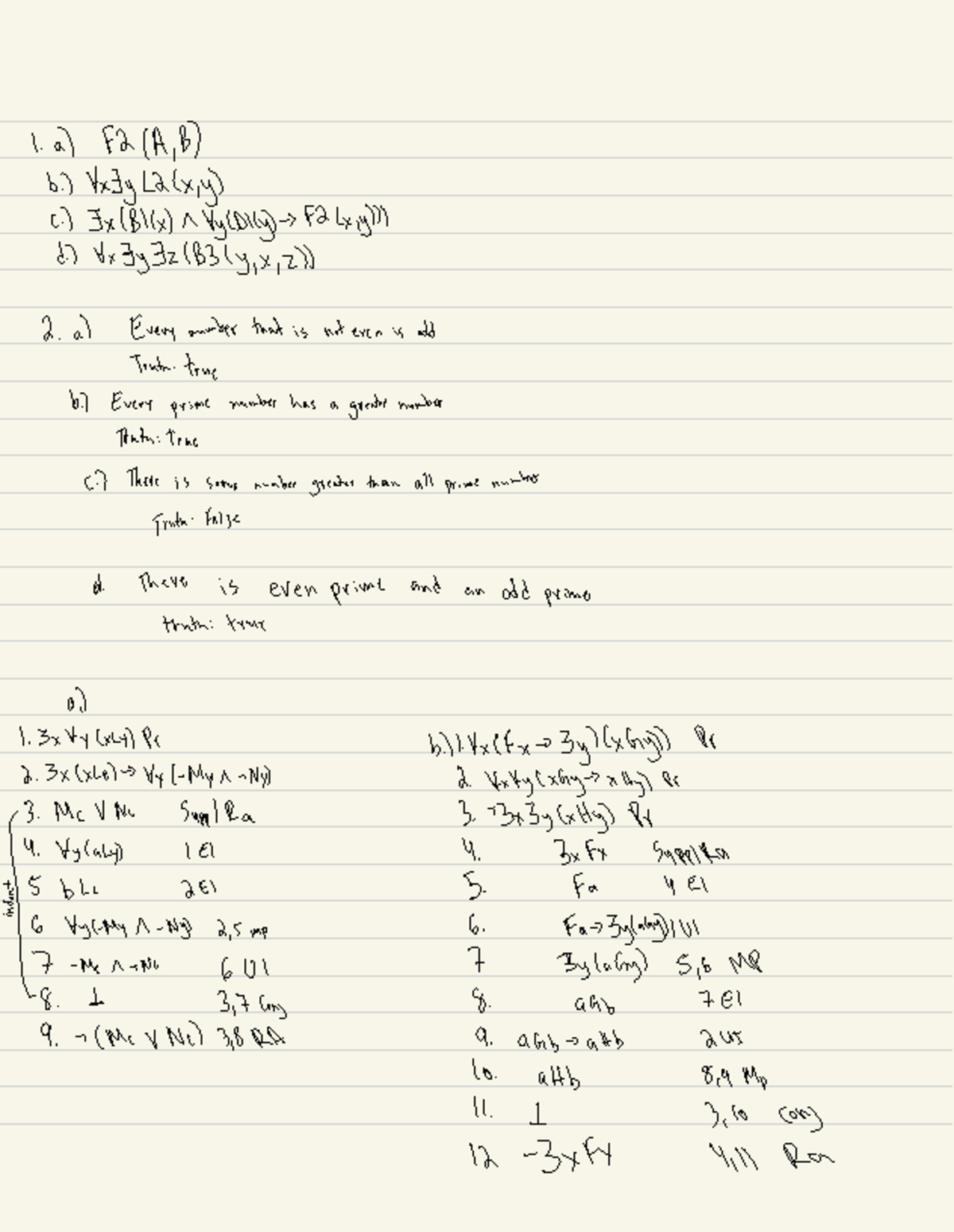 Assignment 17: Logic and Truth Values in Mathematics - Studocu