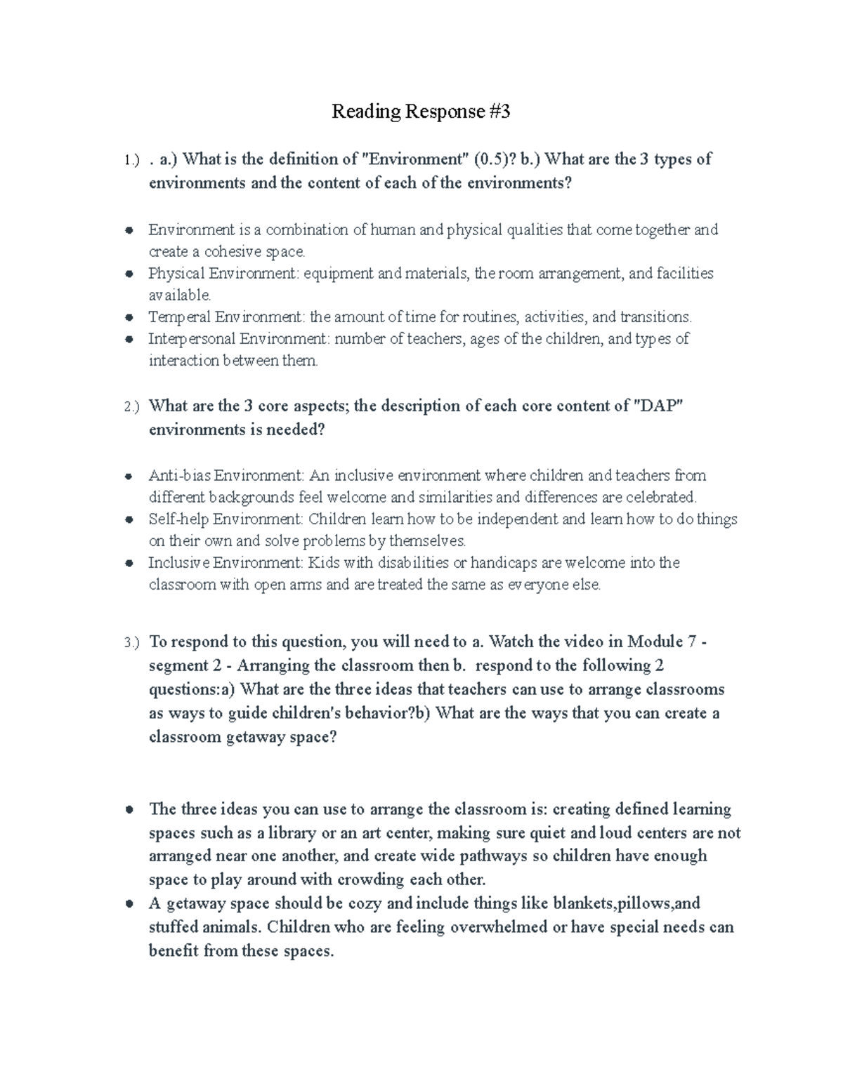 Reading Response #3: Analyzing 