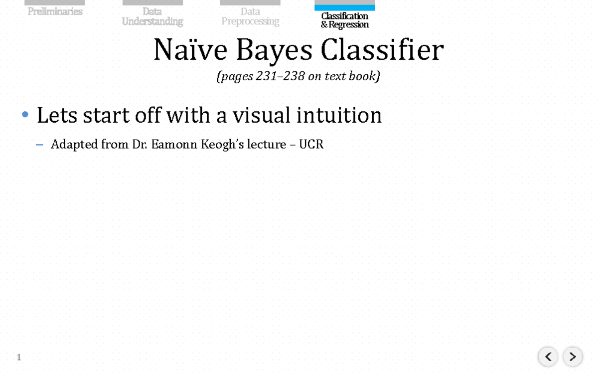 Naive Bayes Classifier Exercise Notes & Insights for Stats 101 ...