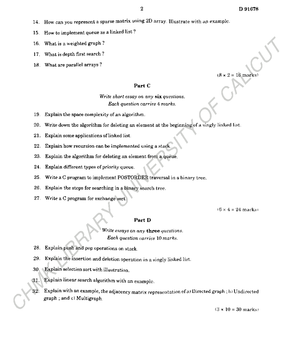 BCA III Sem - Course Overview and Key Topics - Studocu