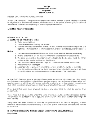 TCC Notes - This phrase was coined to describe the several factors that ...