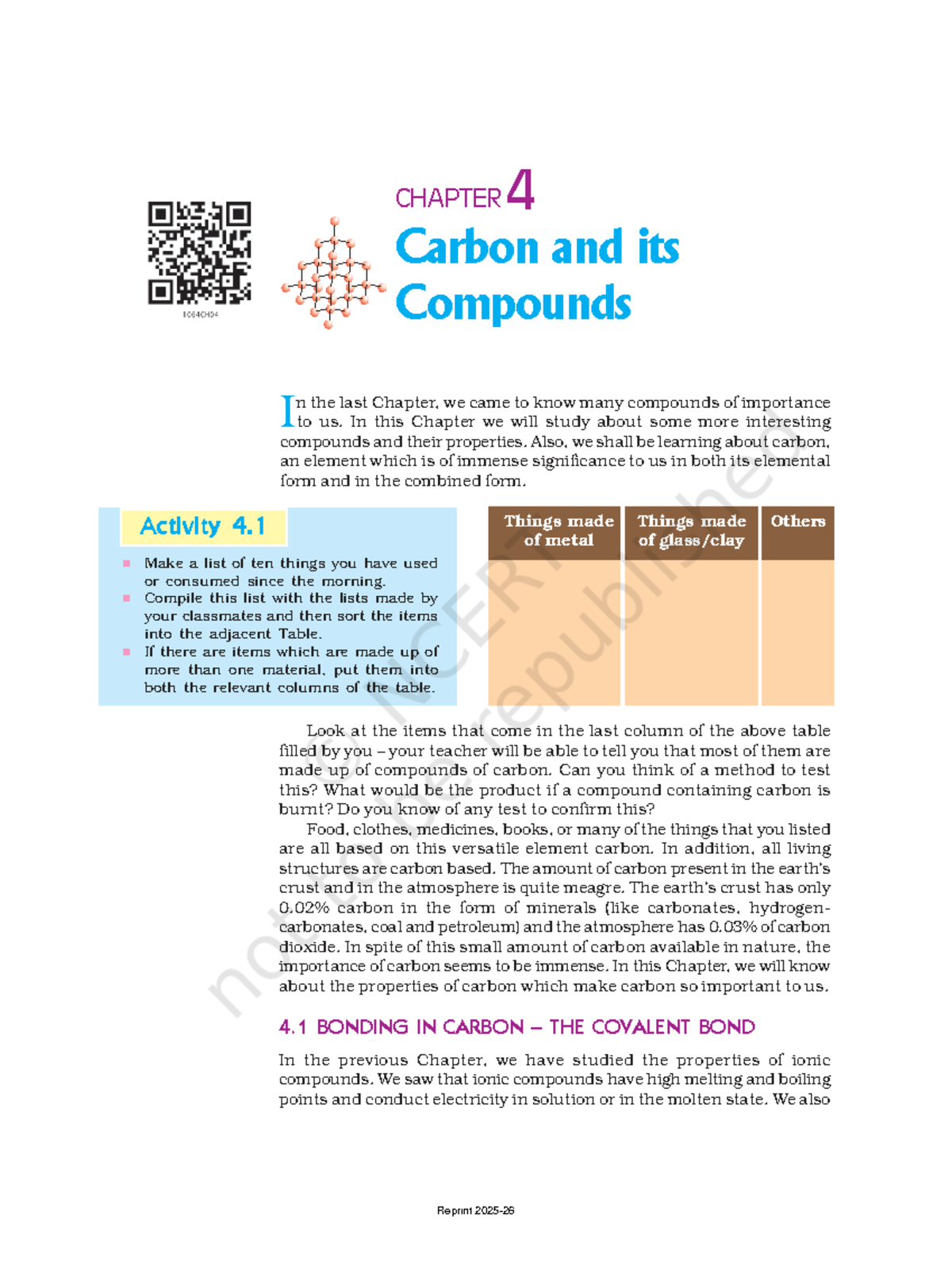JESC104 - Chapter 4: Carbon and Its Compounds - Comprehensive Notes ...