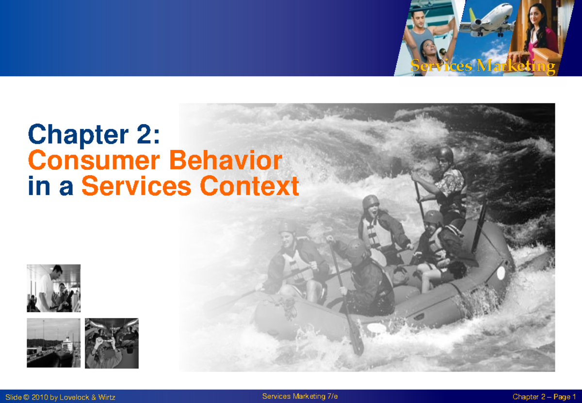 SM-Lec. 3: Consumer Behavior in Services Marketing Context - Studocu