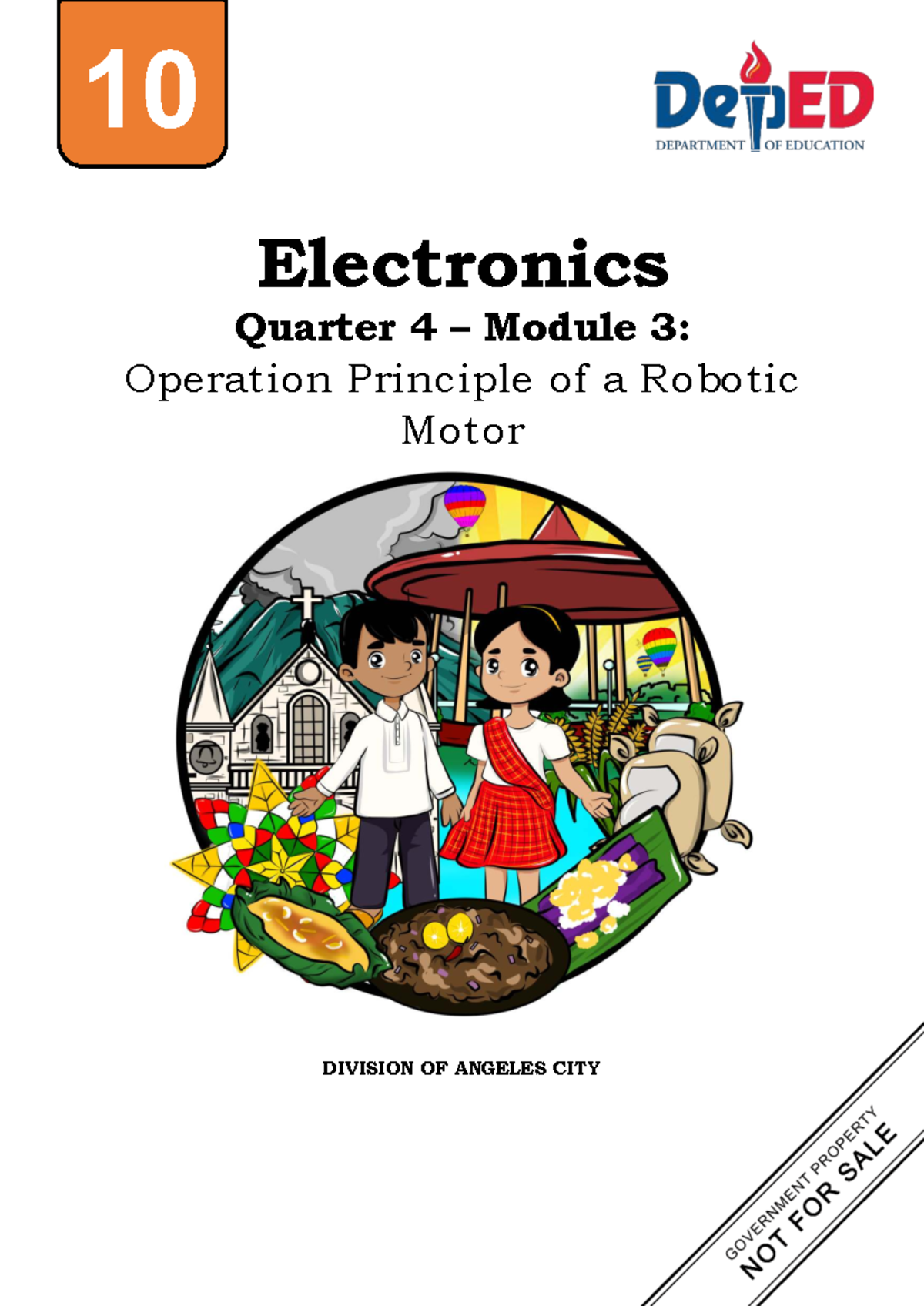Grade 10 STE Electronics Q4 Module 3: Robotic Motor Principles - Studocu