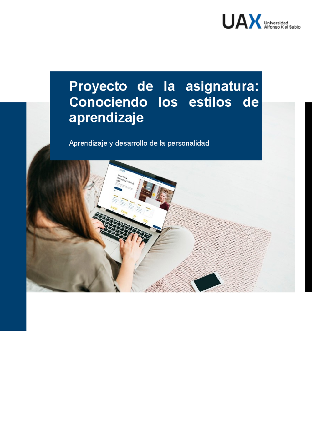 Proyecto conociendo los estilos de aprendizaje - Proyecto de la ...