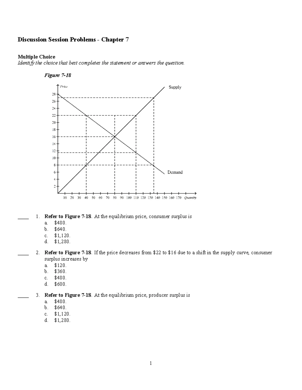 EC 101 Final Exam Discussion #15 Questions and Answers - Studocu