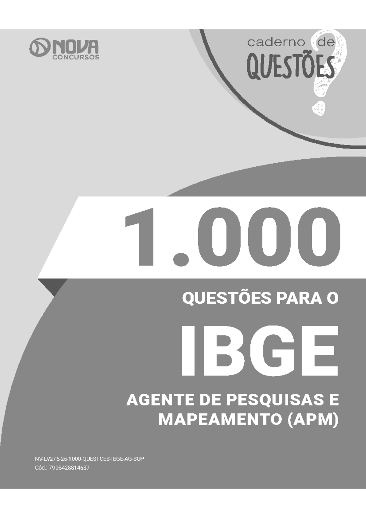 Questões para o IBGE Agente de Pesquisas e Mapeamento (APM) - Cód ...