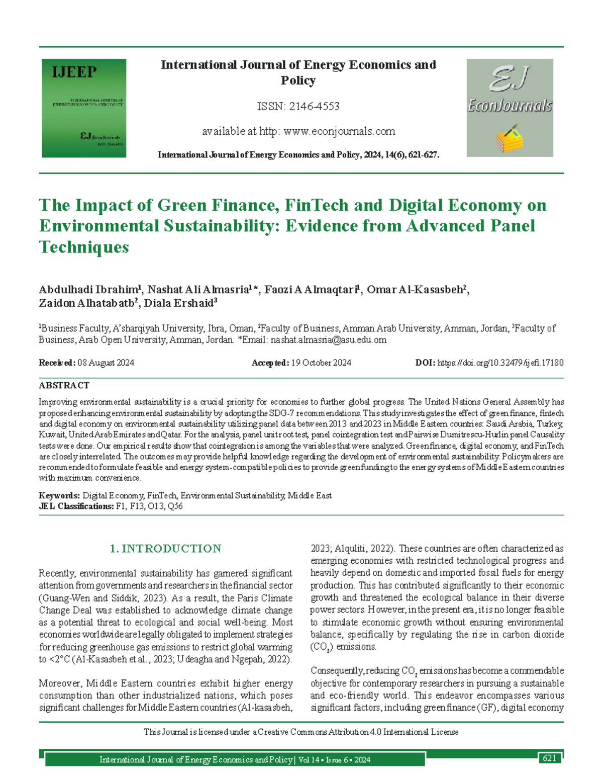 The Impact of Green Finance, FinTech, and Digital Economy on ...