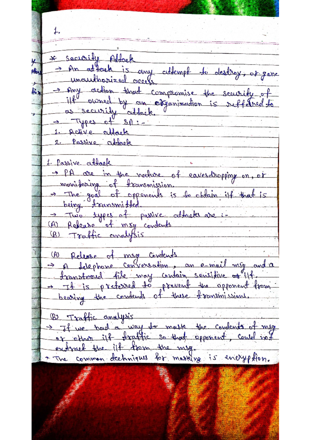 ISS - Information Security System Study Notes - Studocu