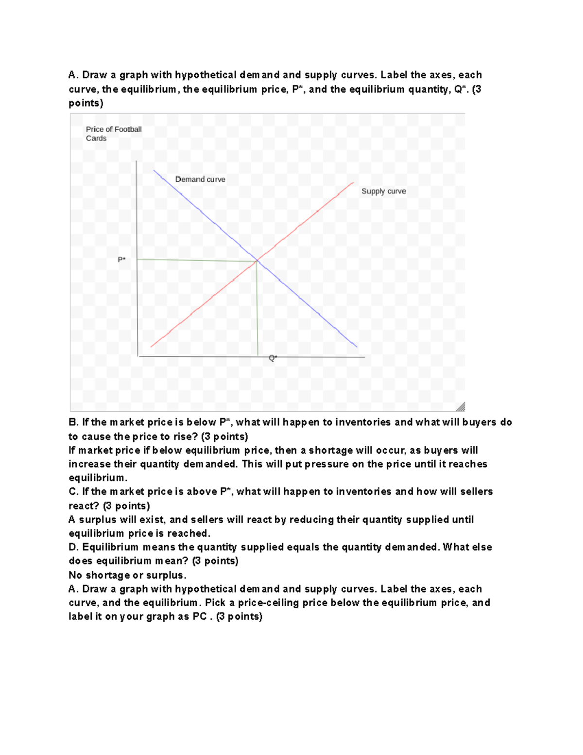 ECN 101 Midterm Assignment: Demand and Supply Analysis - Studocu