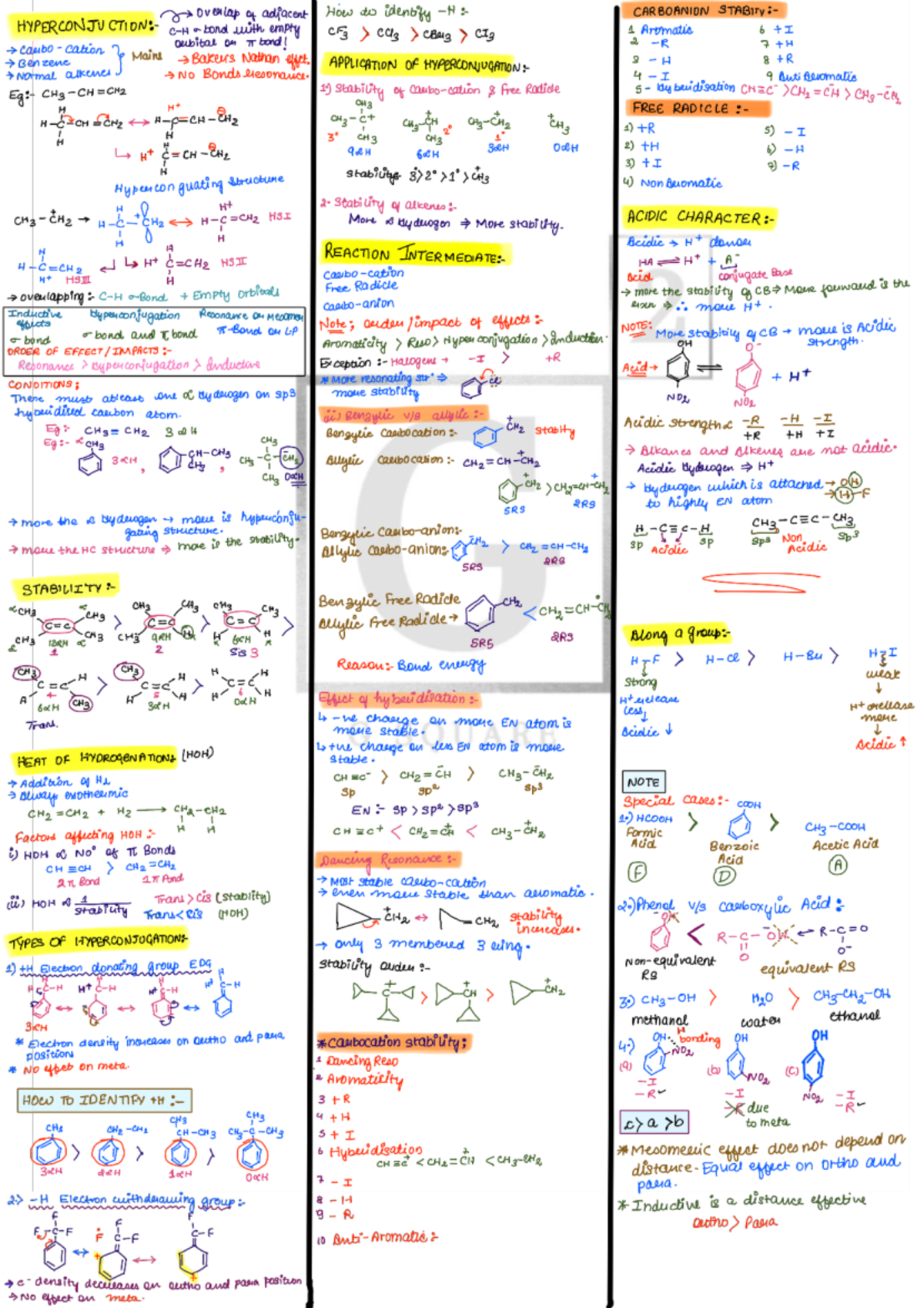 General Organic Chemistry: Chapter 5 - Aromaticity & Stability Analysis ...