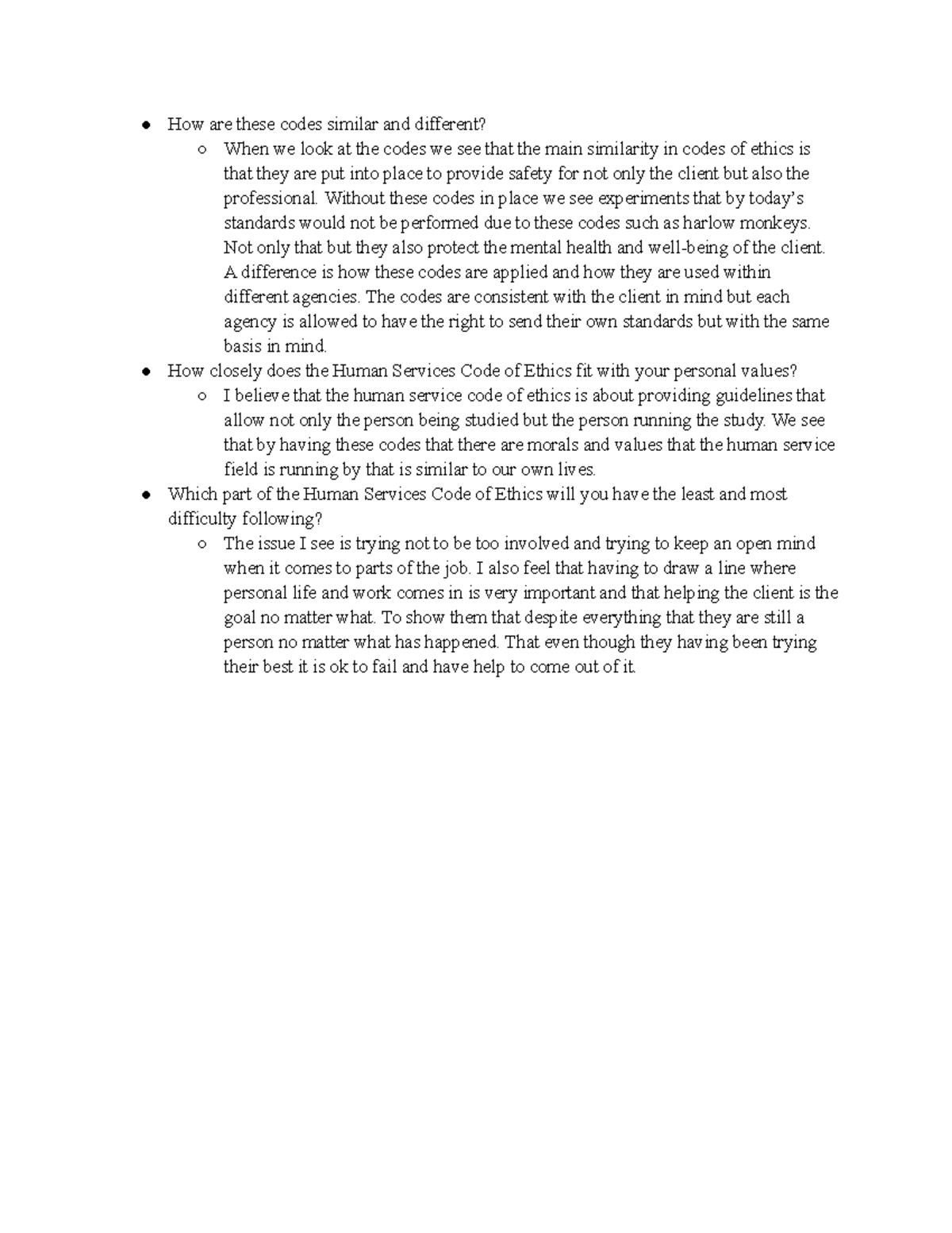 6-2 Journal - Work - How are these codes similar and different? When we ...
