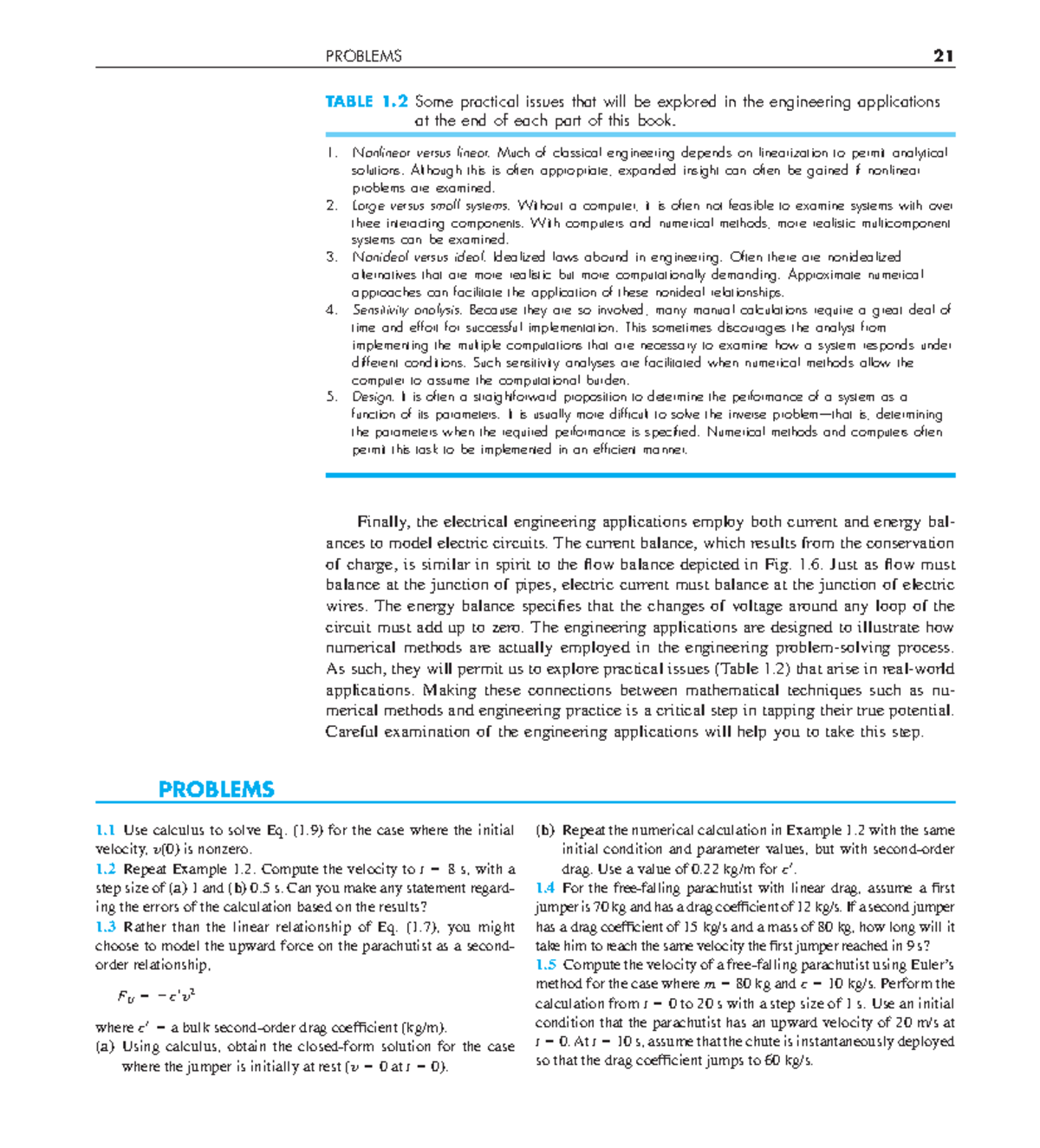 Numerical Methods: Key Problems and Solutions for Engineering ...