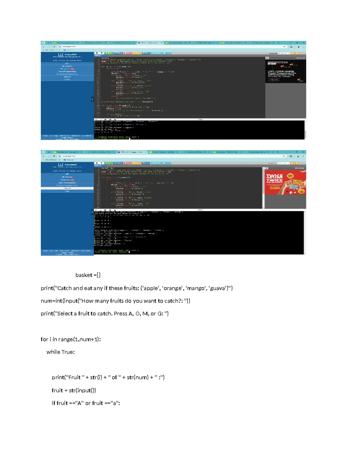 Lab 04: Screenshots of Supplier, Purchase Requisition, RFQ, and Process ...
