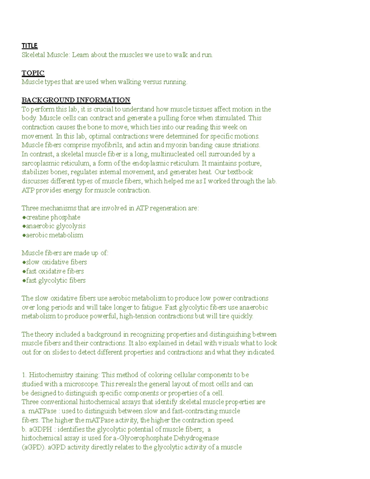 BIO/290 v - Scientific Method Lab Report Insights and Observations ...
