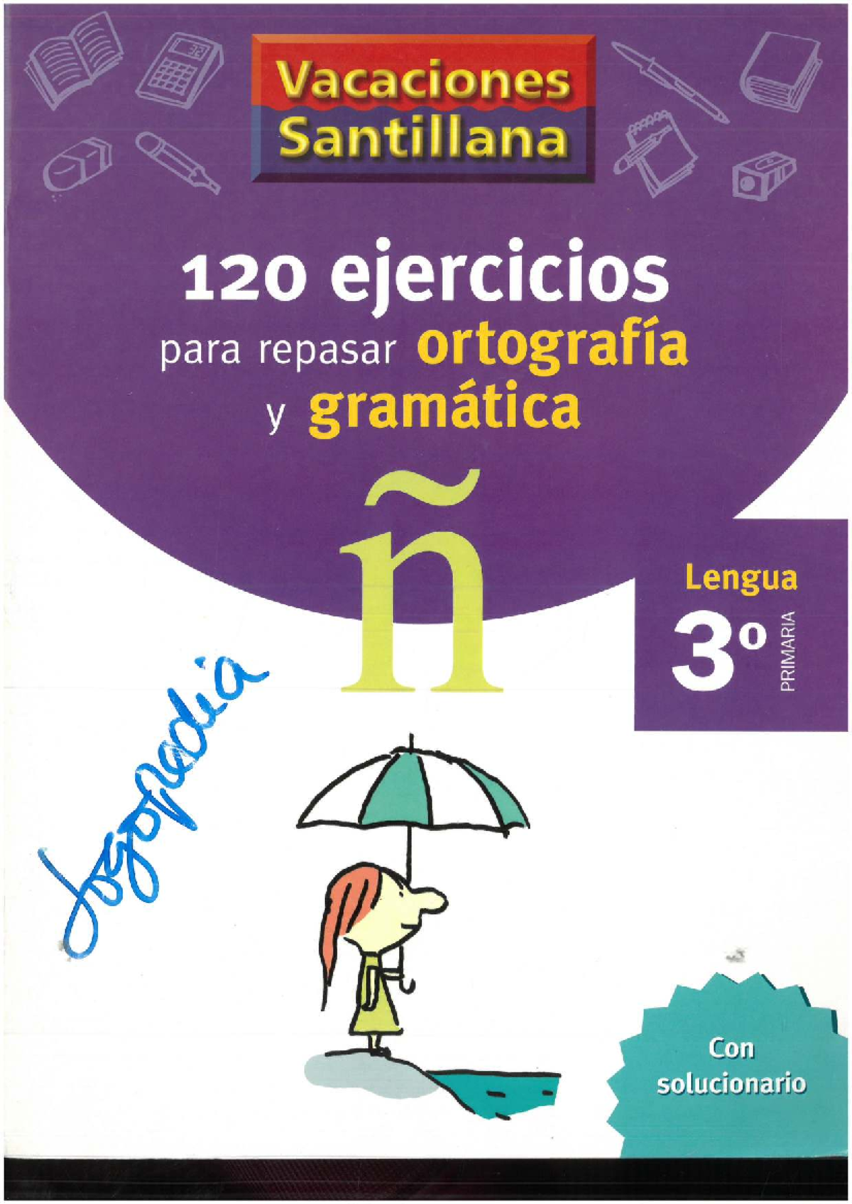 Ejercicios de Ortografía y Gramática - Lengua 3 (Con Solucionario ...