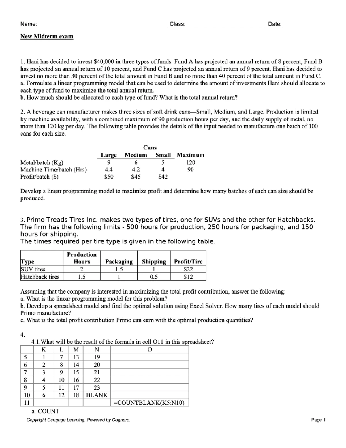 COMM 2FA3 Final Exam Review - Intro to Finance Study Guide - Studocu