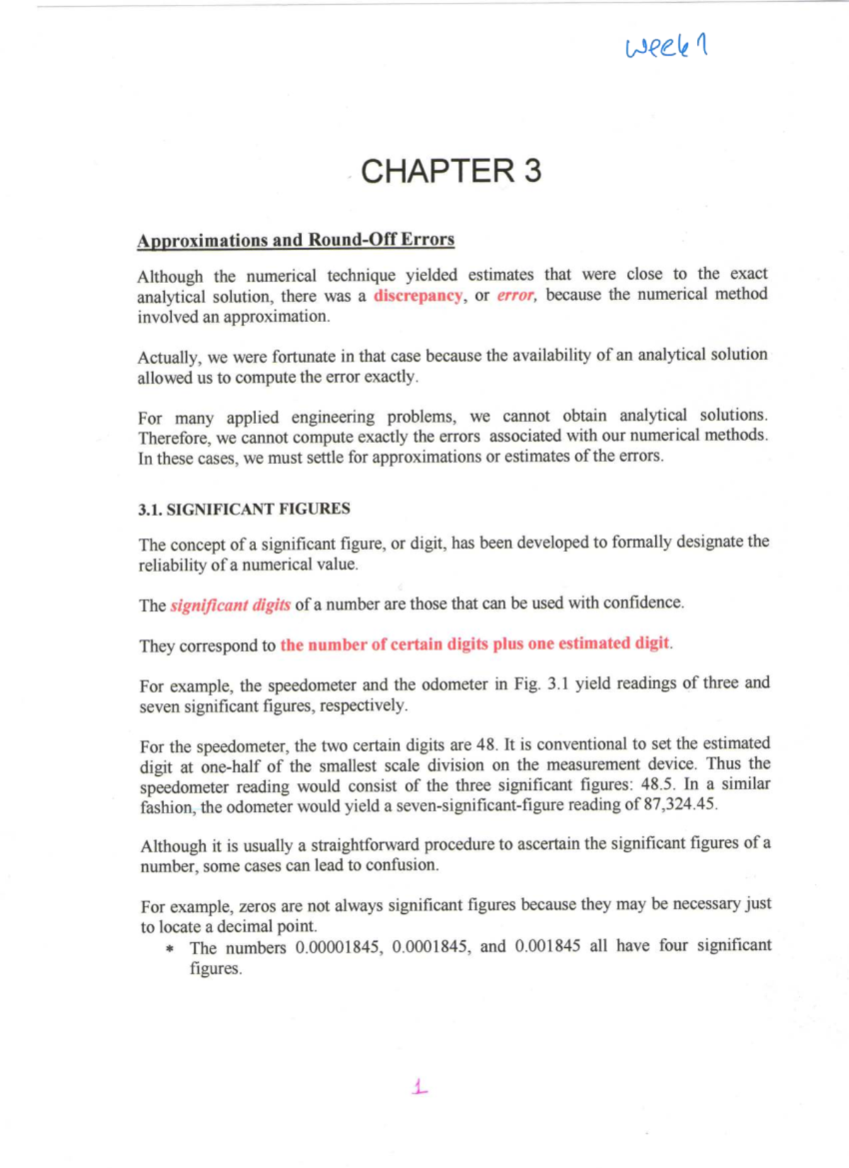 CHAPTER 3 - Approximations and Errors in Numerical Methods - Studocu