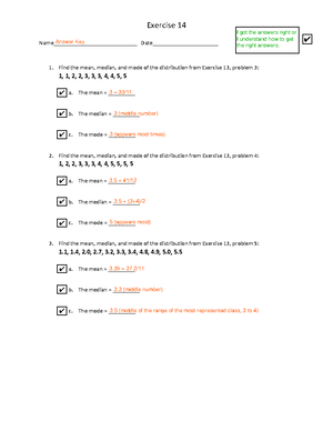 Ex13 correction form - Small math assignment - Exercise 13 ####### Name