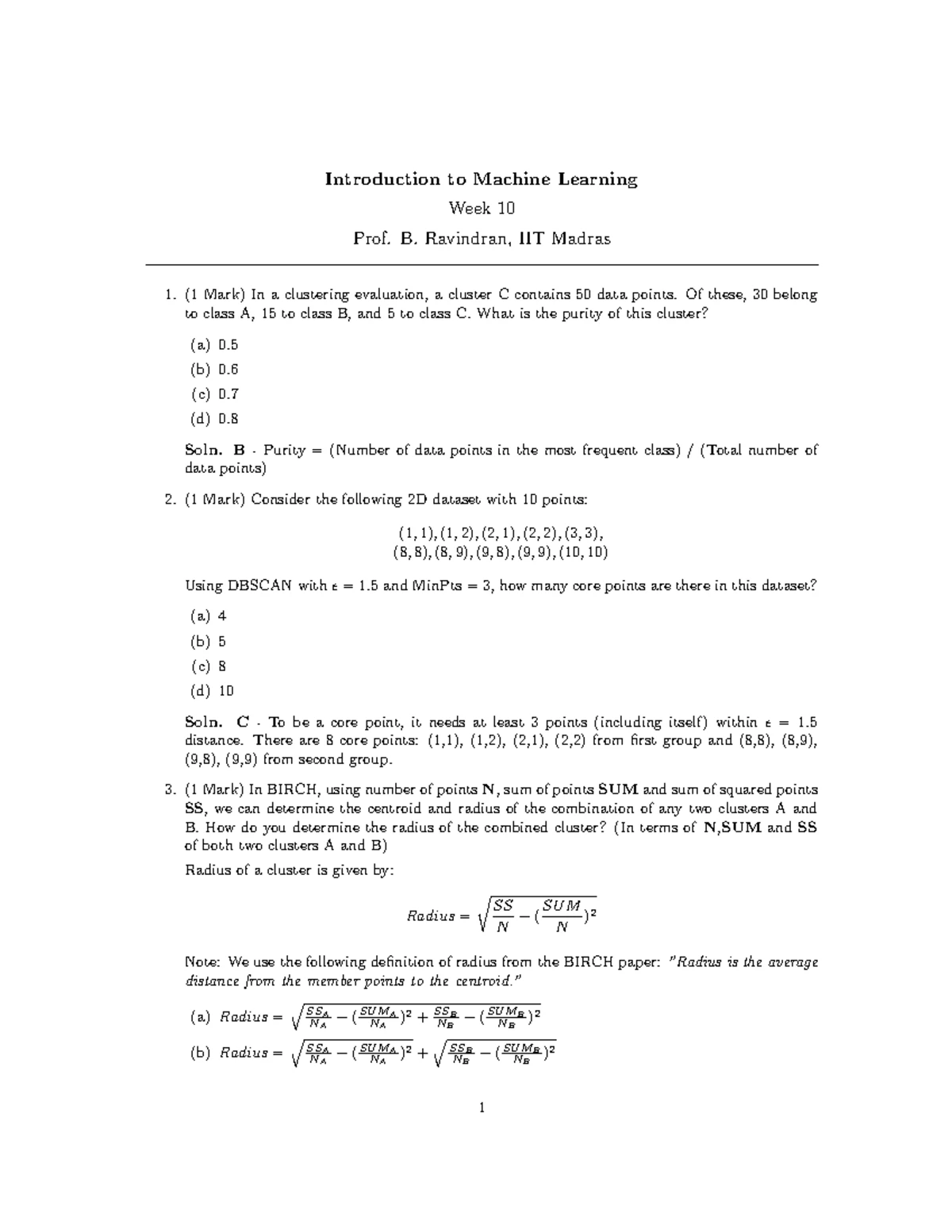 DL - Insem QP March 2024: Deep Learning Concepts & Applications - Studocu
