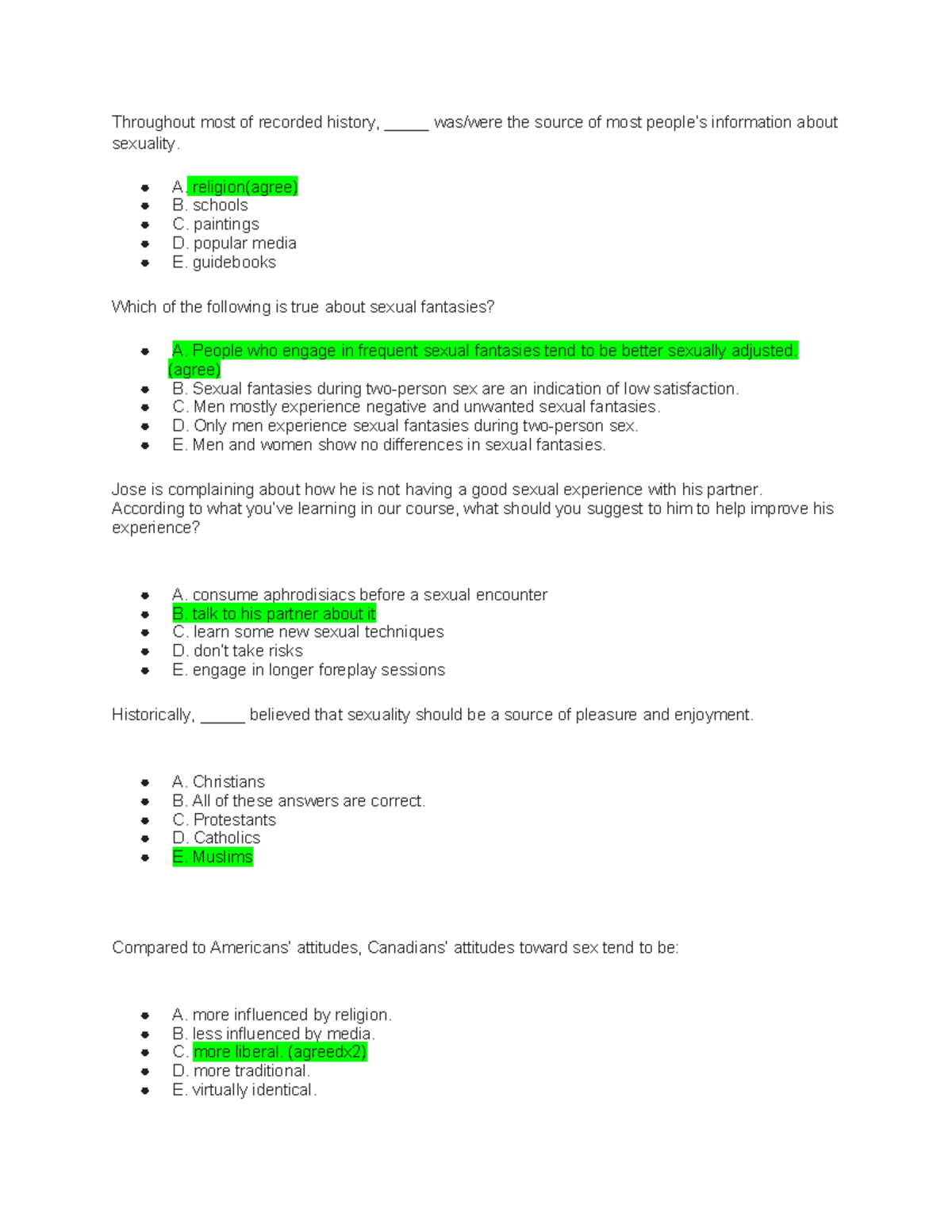 2076 - Sexuality Insights and Concepts Study Notes - Studocu