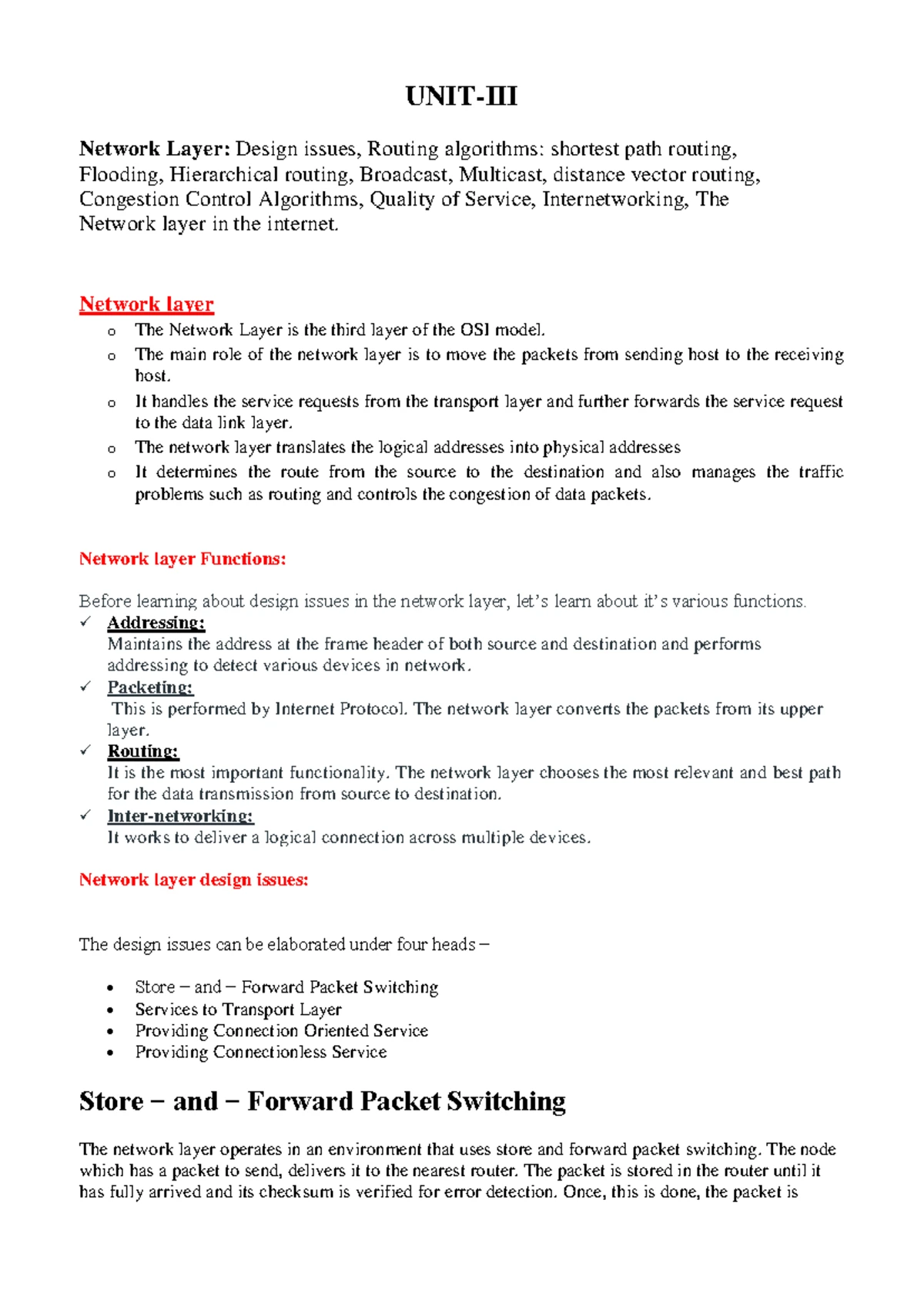 IMP - Important Questions - Write the characteristics of an algorithm ...