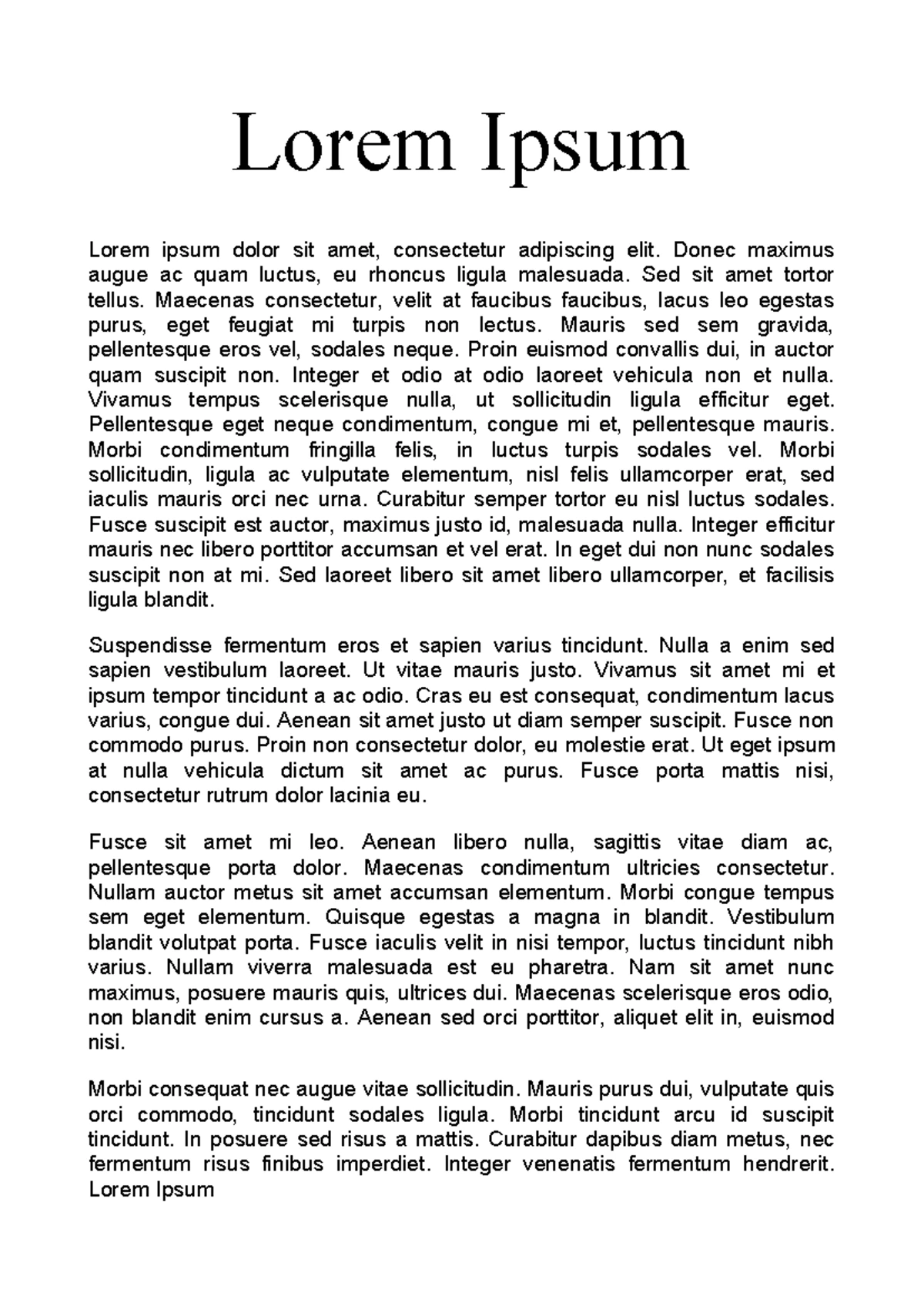 Final Exam Study Notes for Course XYZ 101: Understanding Lorem Ipsum ...