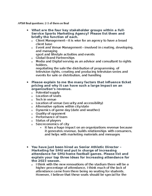 APSM Final Review - Mod 1: Philosophy - Definition of success/ your ...