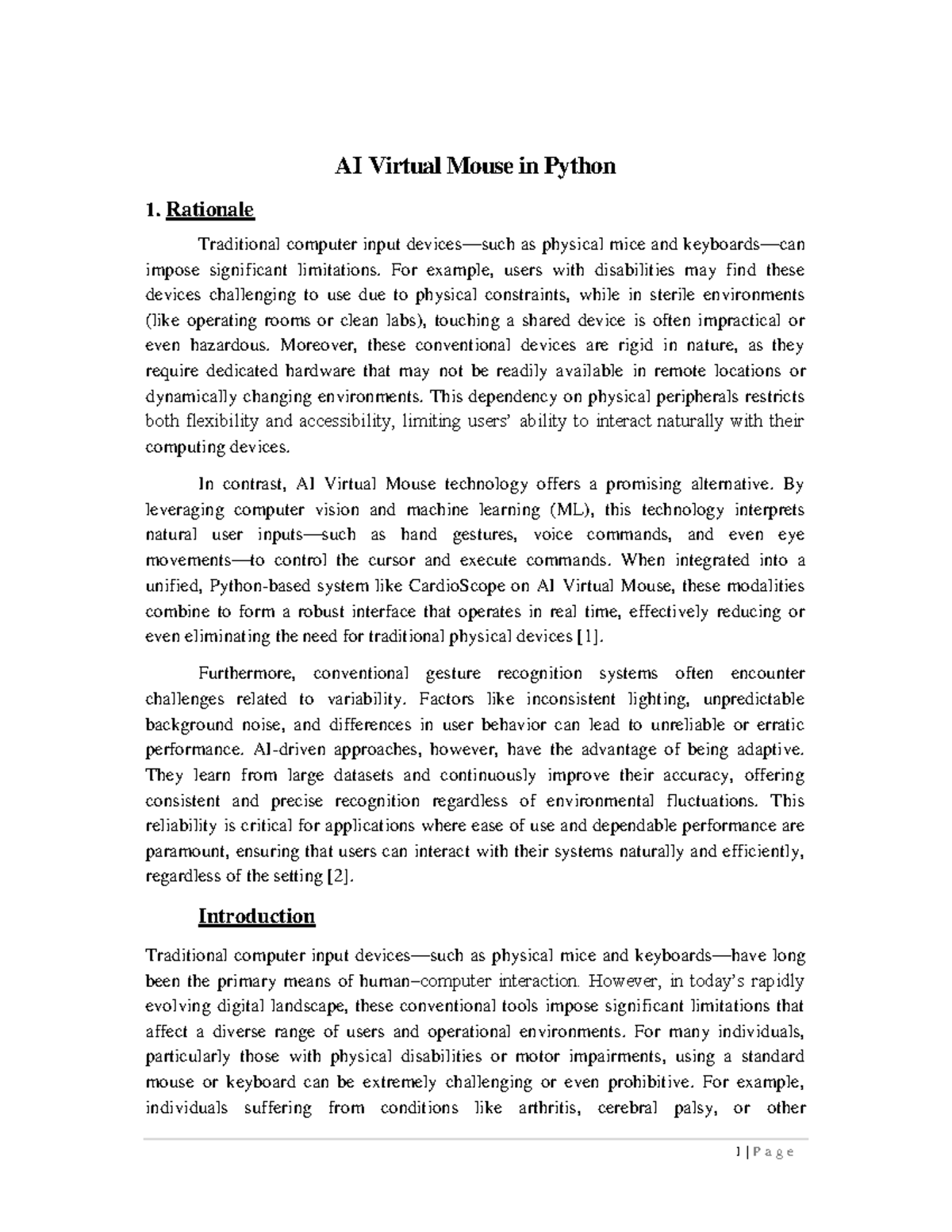 AI Virtual Mouse in Python: Transforming Human-Computer Interaction ...