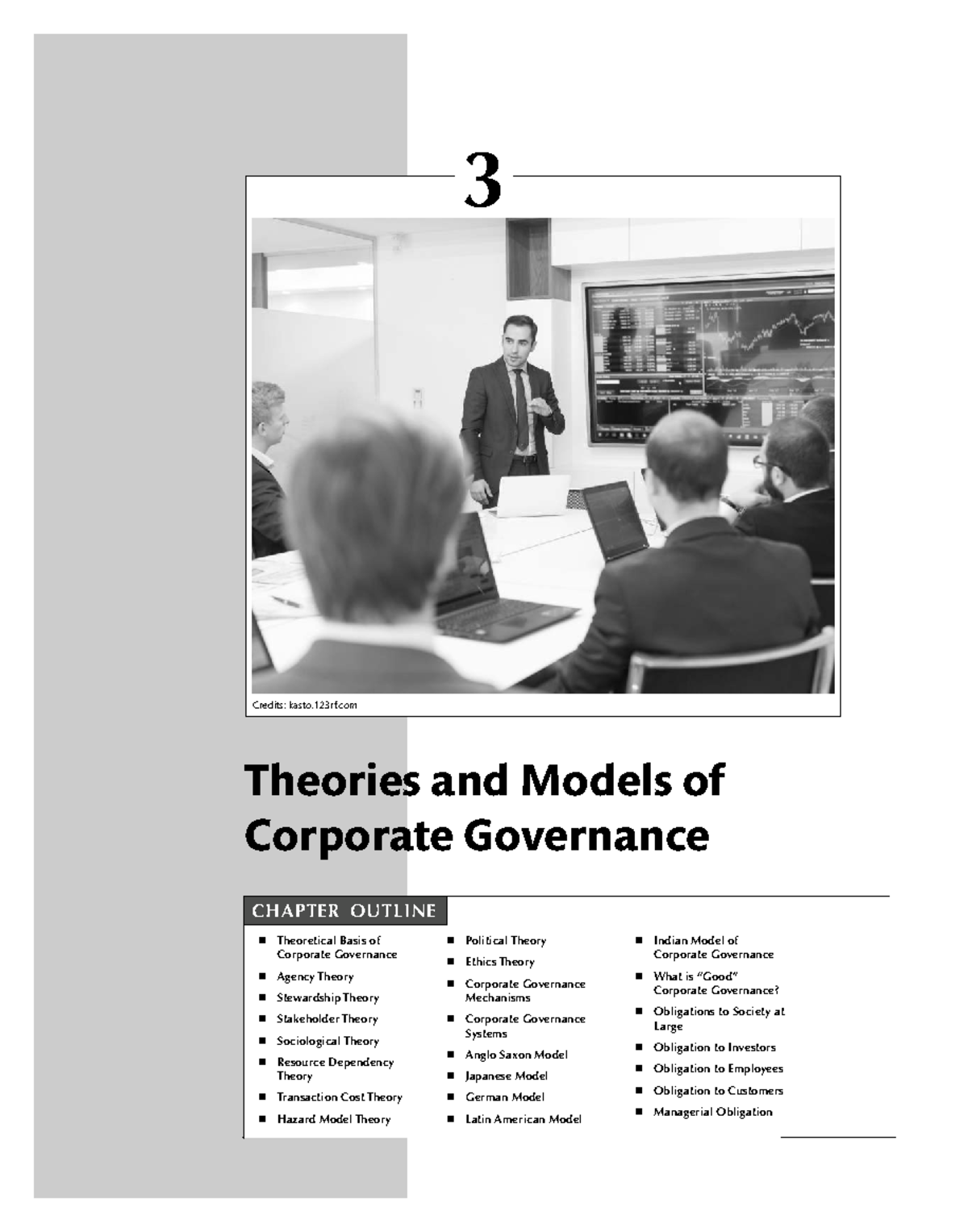 M03 Corporate Governance: Theories and Models Chapter Overview - Studocu