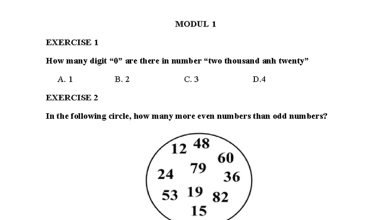 Modul 1 Exercises - Timo - Studocu
