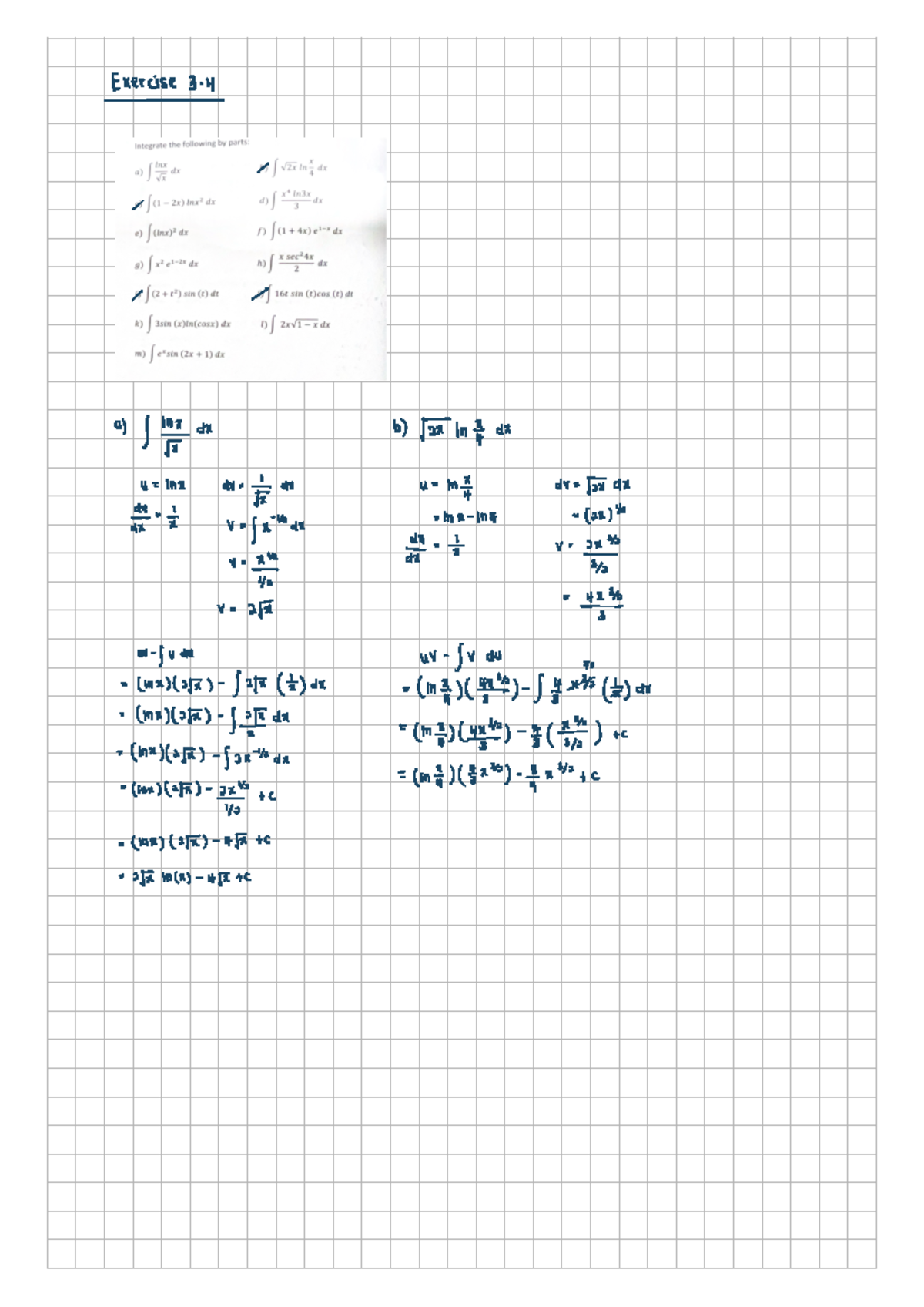 Exercise 3 - Foundation of Mathematics - Studocu