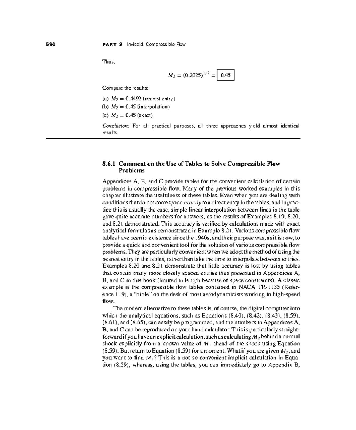 590 Fundamentals of Aerodynamics: Compressible Flow Analysis - Studocu
