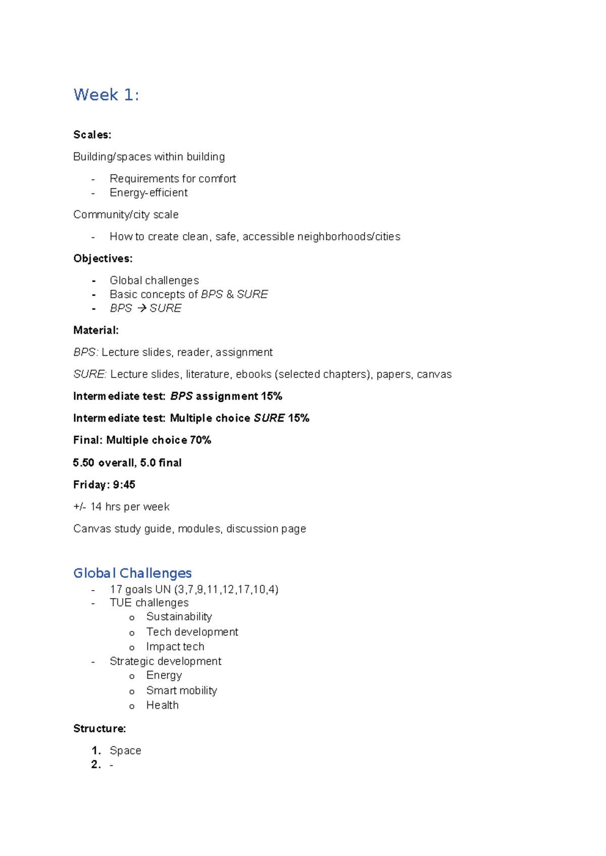 HSLE - BPS Lecture Notes: Sustainable Building Design Concepts ...