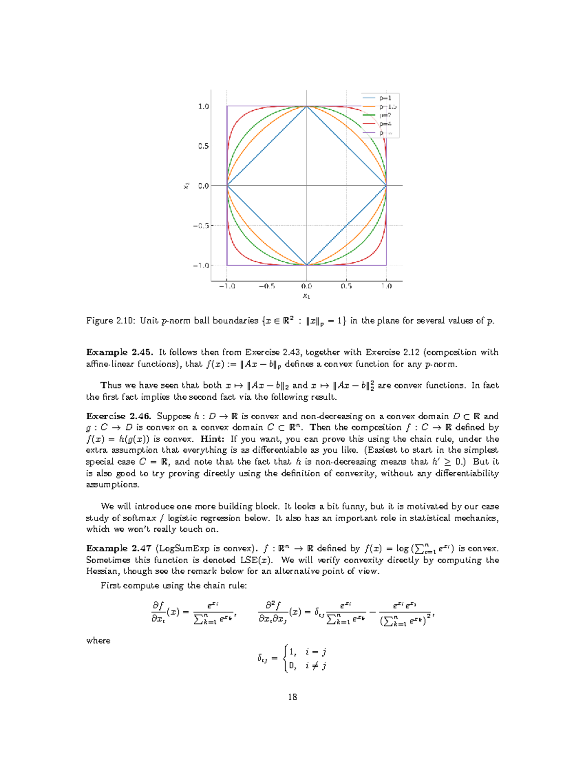 LSE and Softmax: Convex Functions in Regression Analysis - Studocu