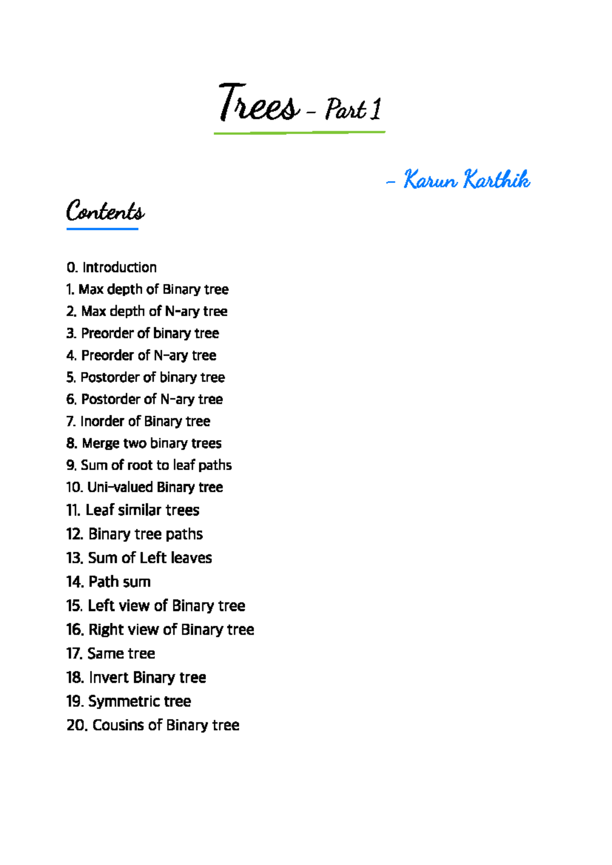 Trees-part 1 - This is an important topic of data structure. - Trees ...