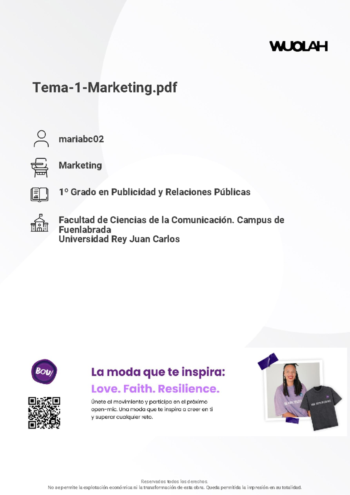 T1 - Introducción al Marketing: Conceptos Clave y Estrategias - Studocu