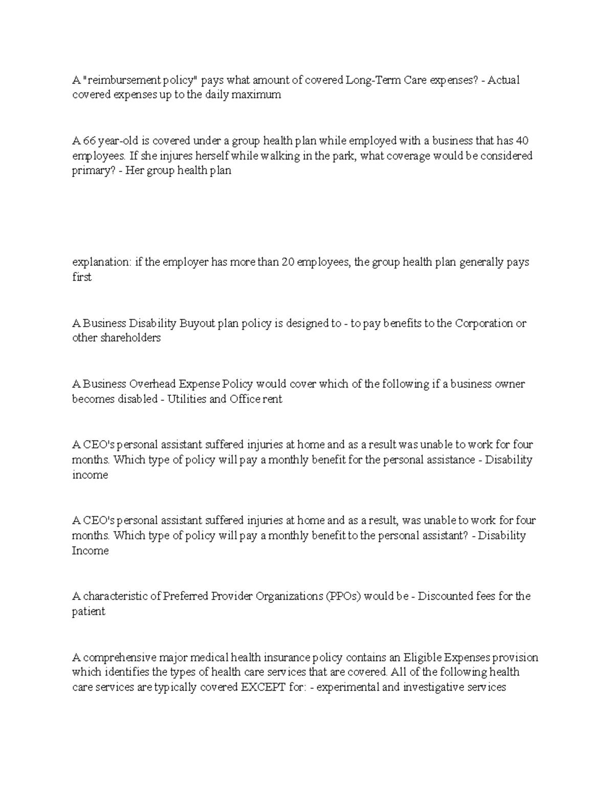 Ownership structures and who holds the policy